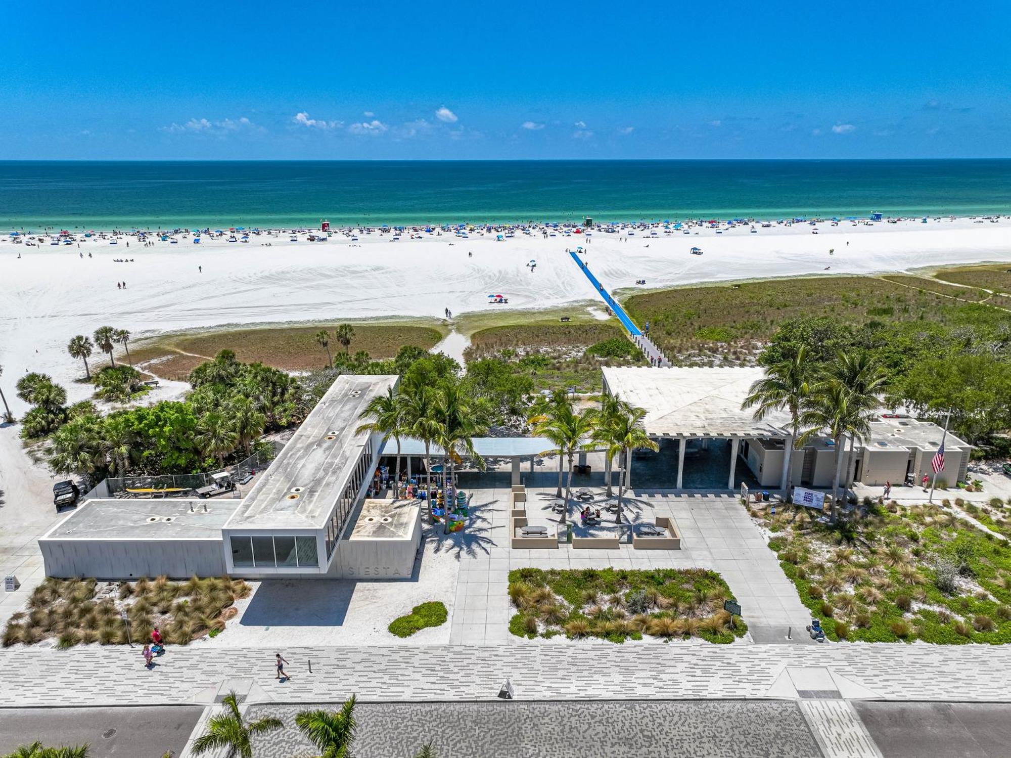 Апартаменты Our House At The Beach - West Tower Сиеста-Ки Экстерьер фото
